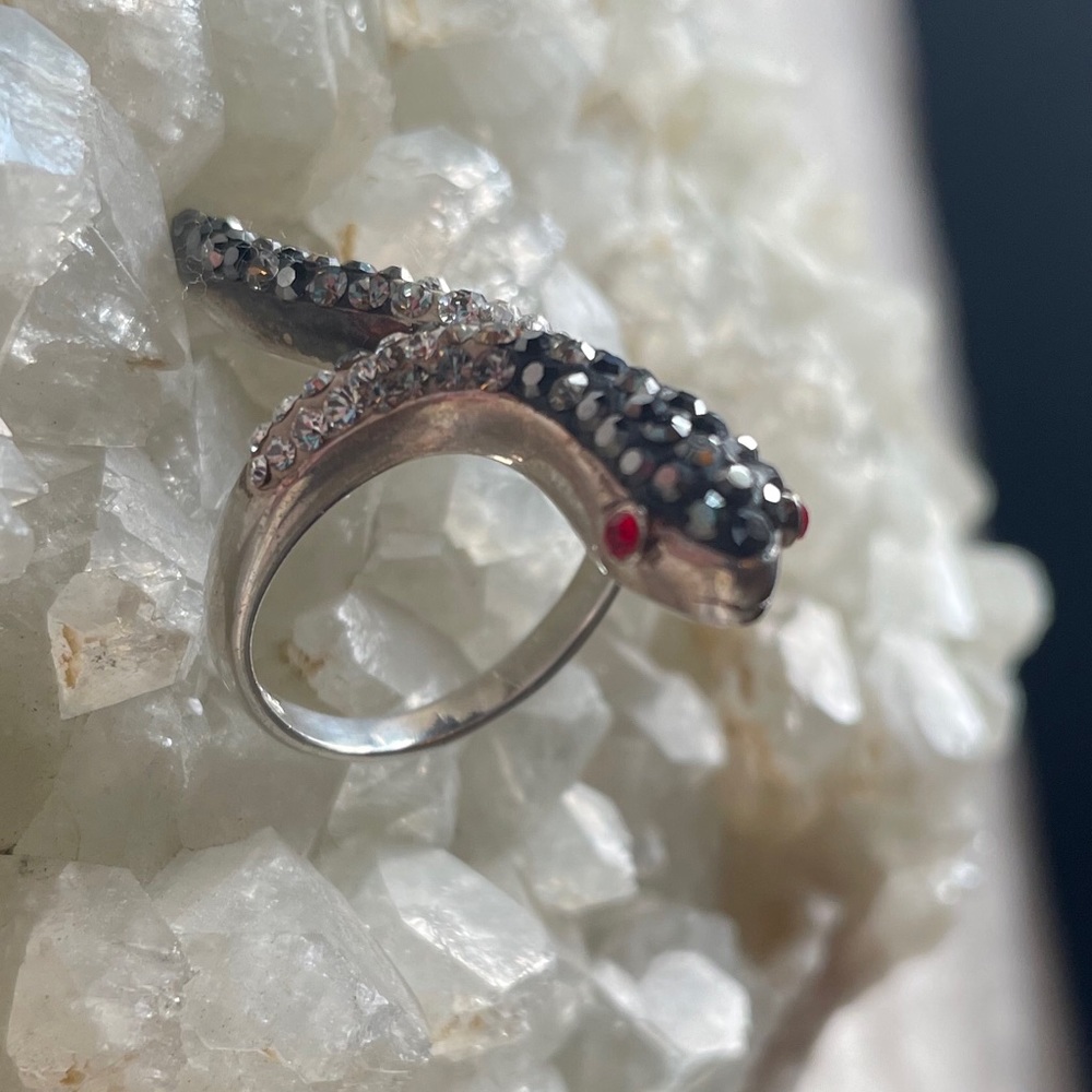 Crystal snake ring - Picture 4 of 6